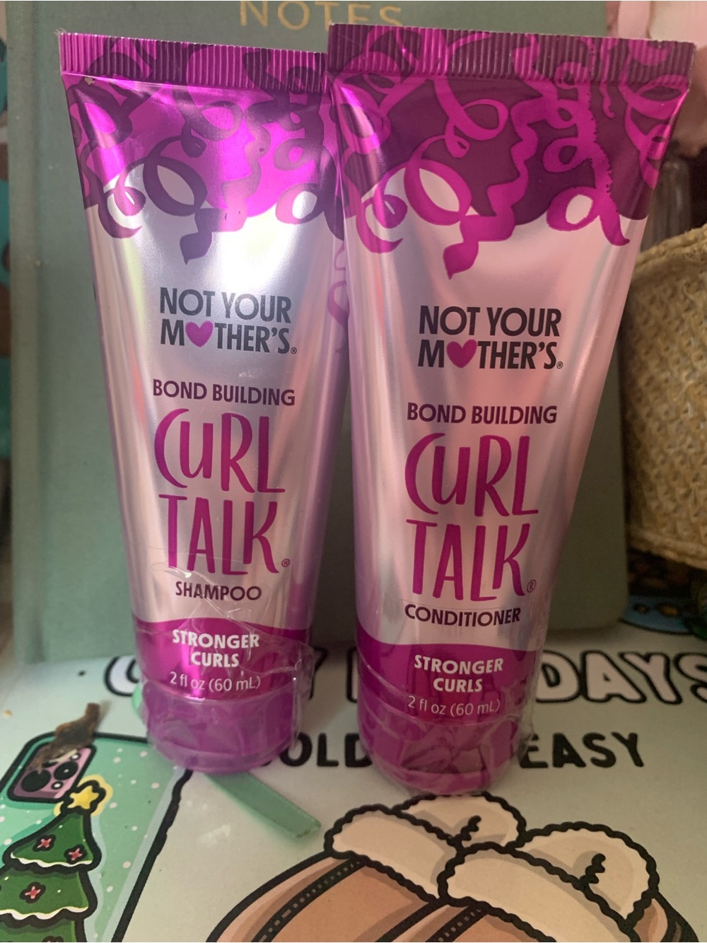 Not Your Mother’s Curl Talk Bond Building Shampoo & Conditioner Set — 2 Oz